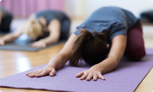 Yoga class